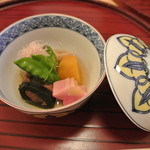 ひさご - 色の綺麗なニシンの昆布巻きと季節野菜の炊き合わせ