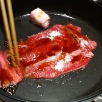 スギモト 本店 - 肉を先に焼く