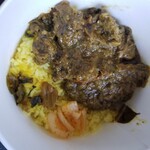 SPICY CURRY 魯珈 - コリアンダービーフカレー弁当