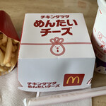 マクドナルド - 「チキンタツタめんたいチーズセット」¥680