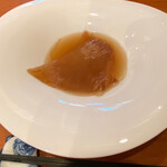 海鮮中国料理黄河 - フカヒレとチンタンスープ