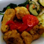 スパイシーレスト アジャンタ - アジャンタカレーのタンドリーチキン