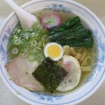 特一竜 - なつかしラーメン塩のアップ