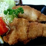 そめ忠 - 茄子肉巻フライ☆