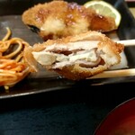 そめ忠 - 片方はエリンギ肉巻きだった(^q^)