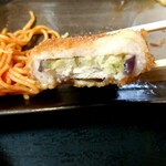 そめ忠 - 茄子肉巻断面☆