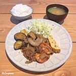 TAWARA - 海老と帆立のﾊﾞﾀｰｿﾃｰ定食