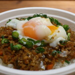 炭火焼酒場 ピカピカ - 和風キーマカレーアップ