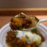 炭火焼酒場 ピカピカ - 和風キーマカレーリフトアップ