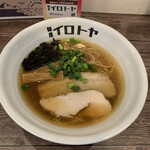 麺屋イロトヤ - 和風出汁らーめん 醤油味　¥750