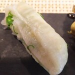 玄海鮨 - エンガワ  先日より弱い