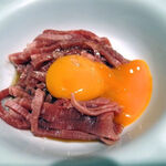 焼肉 神戸屋 - 山形牛 ユッケ刺し（1,300円）