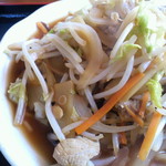 中華食堂　一番屋 - 肉野菜炒めアップ