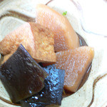 ながい - 馬ほほ肉シチュー定食。