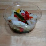 まんざら - お惣菜  (お野菜の酢漬け)