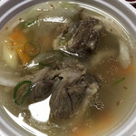 黒毛和牛焼肉と韓国料理 ハヌル - テールスープ