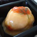 パリのワイン食堂 - 真鯛とホタテ貝のクネル