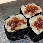 寿し おおはた - 追加のトロとかんぴょう巻き