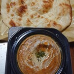 グリーンインドレストラン - ナン付きです