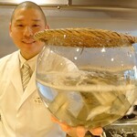 料理屋 植むら - ピチピチの稚鮎