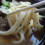 たかちゃんうどん - 【肉うどん】うどんはむっちり感もあってなかなかいいですね...