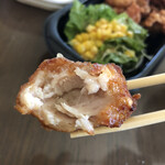 ほっともっと - 1ケだけ　唐揚げいただきました。
ほっともっとの唐揚げおいしいです。