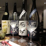 日本料理 TOBIUME - ⑦⑧⑨⑩十四代、而今飲み比べ