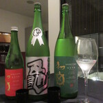 日本料理 TOBIUME - ④⑤⑥初亀飲み比べ