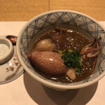 鮓 きずな - 蛍烏賊スモークのあったかいお寿司