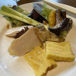松鶴廳 - お惣菜　謎の多肉植物食べてみた
