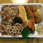 もりもり弁当 - 五目フライ弁当￥750