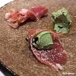 カーサ・デル・チーボ - ﾌﾟﾛｼｭｯﾄと自家製ﾎｳﾚﾝ草のﾘｺｯﾀﾁｰｽﾞ