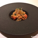 カーサ・デル・チーボ - 白魚と珊瑚樹ﾄﾏﾄのRosamarina風 冷製ｽﾊﾟｹﾞﾃｨｰﾆ