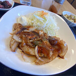キッチンカフェ 笑顔の森 - ポークチャップ