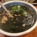 光州園 - ワカメスープ