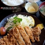 てらしま - ろーすかつ定食