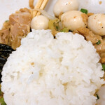 野菜みそラーメン 鬼首 - 好きなモノ(うずら)は最後に食べるタイプ