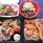 まぼろし海鮮 陸奥 - 今回買ったお弁当3品