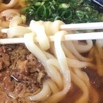 Udon No Man'Ei - 肉うどん（大盛）