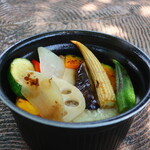 Matsuishi No Jingisukan - 春野菜のグリルオンザライス