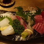 いろはのい - お刺身の３点盛り