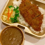 網焼ビフテキ小松屋 - テイクアウト　ビフカツカレー