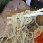 春木屋 - 新中華そば･しおの中太ストレート麺(R1.12.20撮影)