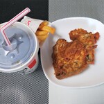 ケンタッキーフライドチキン - 料理写真:ランチFオリジナルチキンセット700円