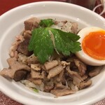 燃えよ麺助 - 炙りﾁｬｰｼｭｰ丼