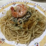 カンピオーネ - テイクアウトしたパスタ　あまり美味しくなかった。