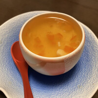 割烹 たま笹 - トマトとチーズの茶わん蒸し