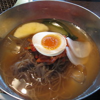 和牛焼肉 土古里 上野バンブーガーデン店 - こだわりの冷麺（細麺）