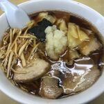 寿ラーメン - チャーシューワンタンメン (850円)