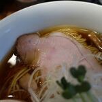 中華そば しば田 - 中華そば　ズームアップ